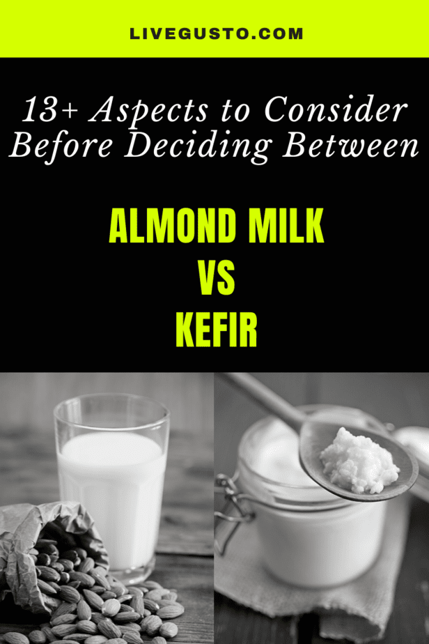 Almond milk Versus Kefir The Better Drink?
