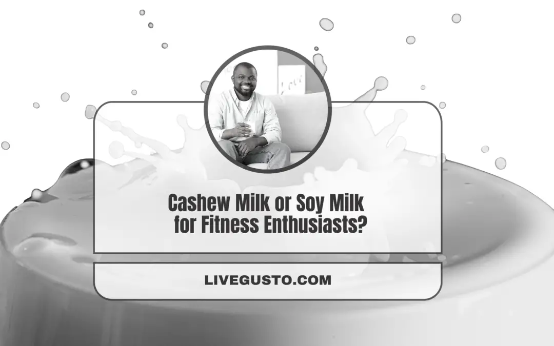 Make Your Pick Between Cashew Milk & Soy Milk