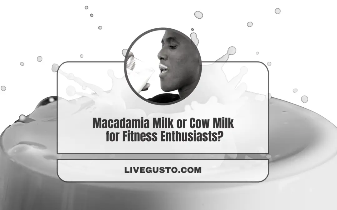 Make Your Pick Between Macadamia Milk & Cow Milk