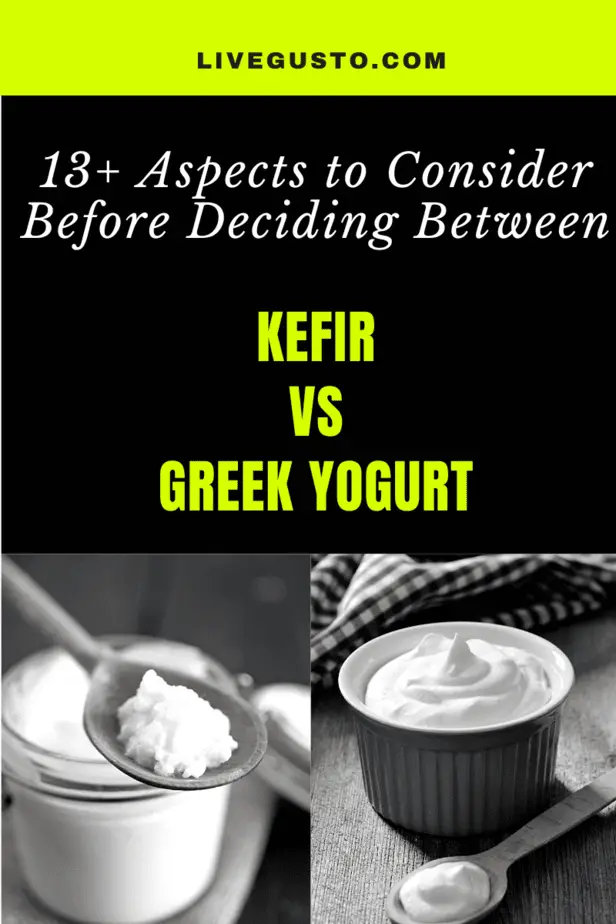 Kefir Versus Greek Yogurt