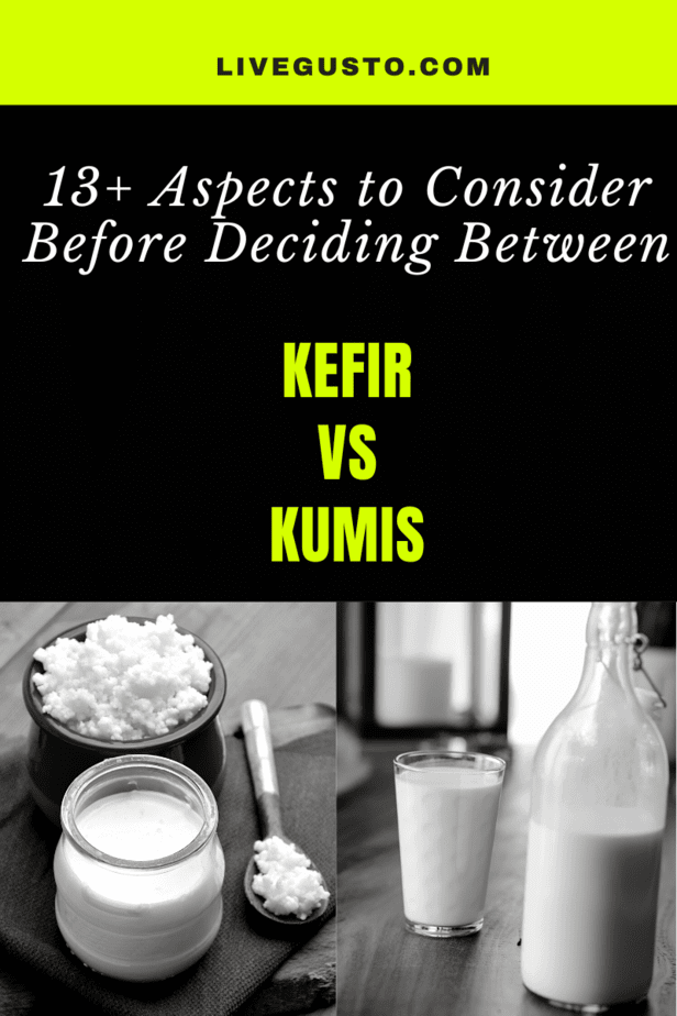 Kefir Versus Kumis