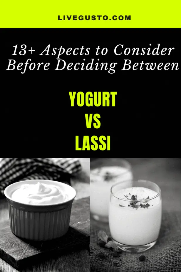 Yogurt versus Lassi