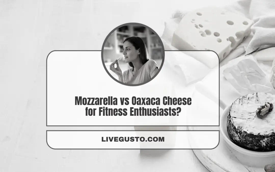 How Similar Are Oaxaca And Mozzarella Cheese?