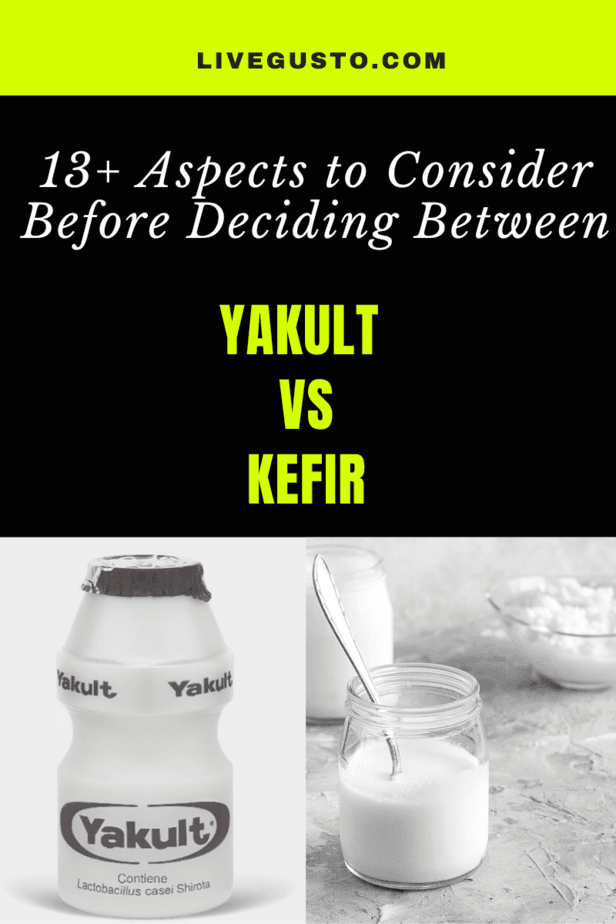 yakult Vs kefir