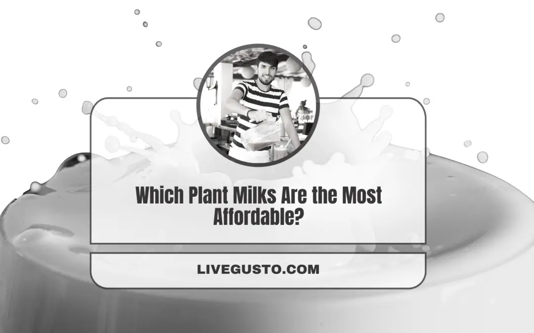 What Plant Milks Are Affordable to Make at Home?