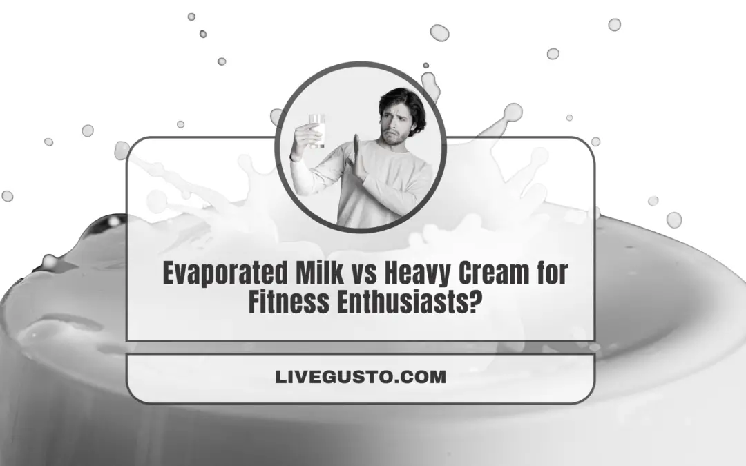Between Evaporated Milk and Heavy Cream, Which One Is A Better Pick?