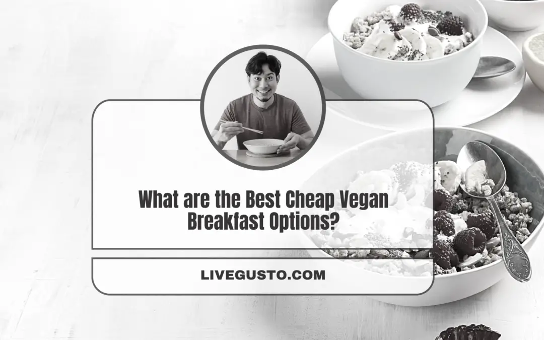 Are You in Search of Some Budget Friendly Plant Based Breakfast Options?